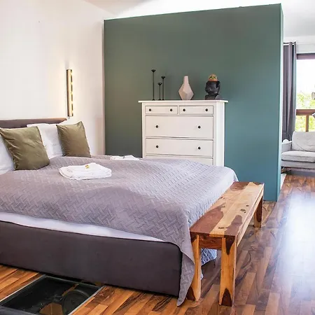 Blackncozy - Stellwerk Mit Boxspringbett In Zentraler Lage Apartment Lorrach